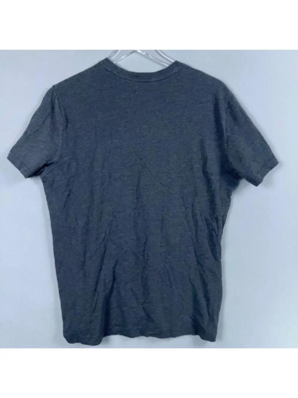 Banana Republic T-Shirt Mens Size Large Gray Carpe Skiem Graphic Crew neck